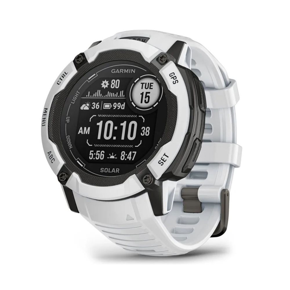 Garmin Instinct 2X Solar GPS-Smartwatch white