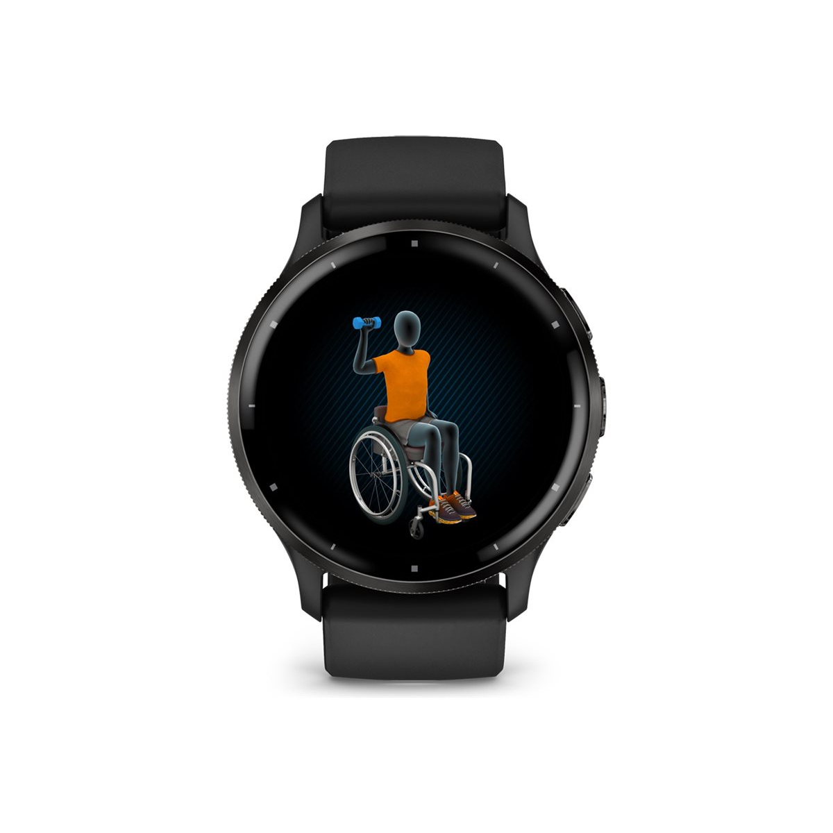 Garmin Venu 3 Smartwatch schwarz/schiefergrau