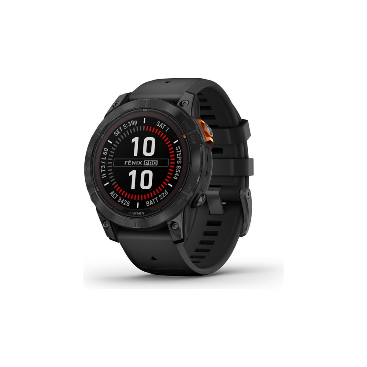 Garmin Fenix 7 Pro Solar (47mm) Sportuhr schwarz/schiefergrau