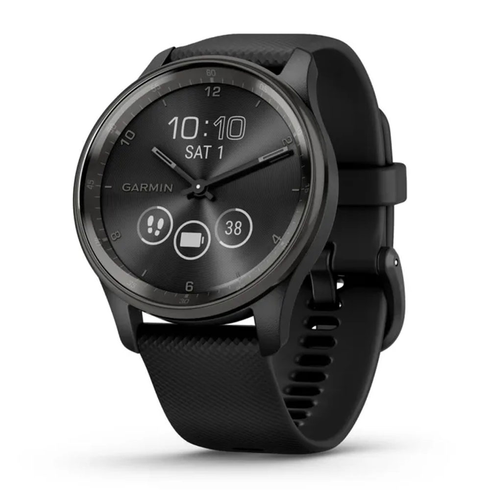 Garmin vívomove Trend Smartwatch schwarz/schiefergrau