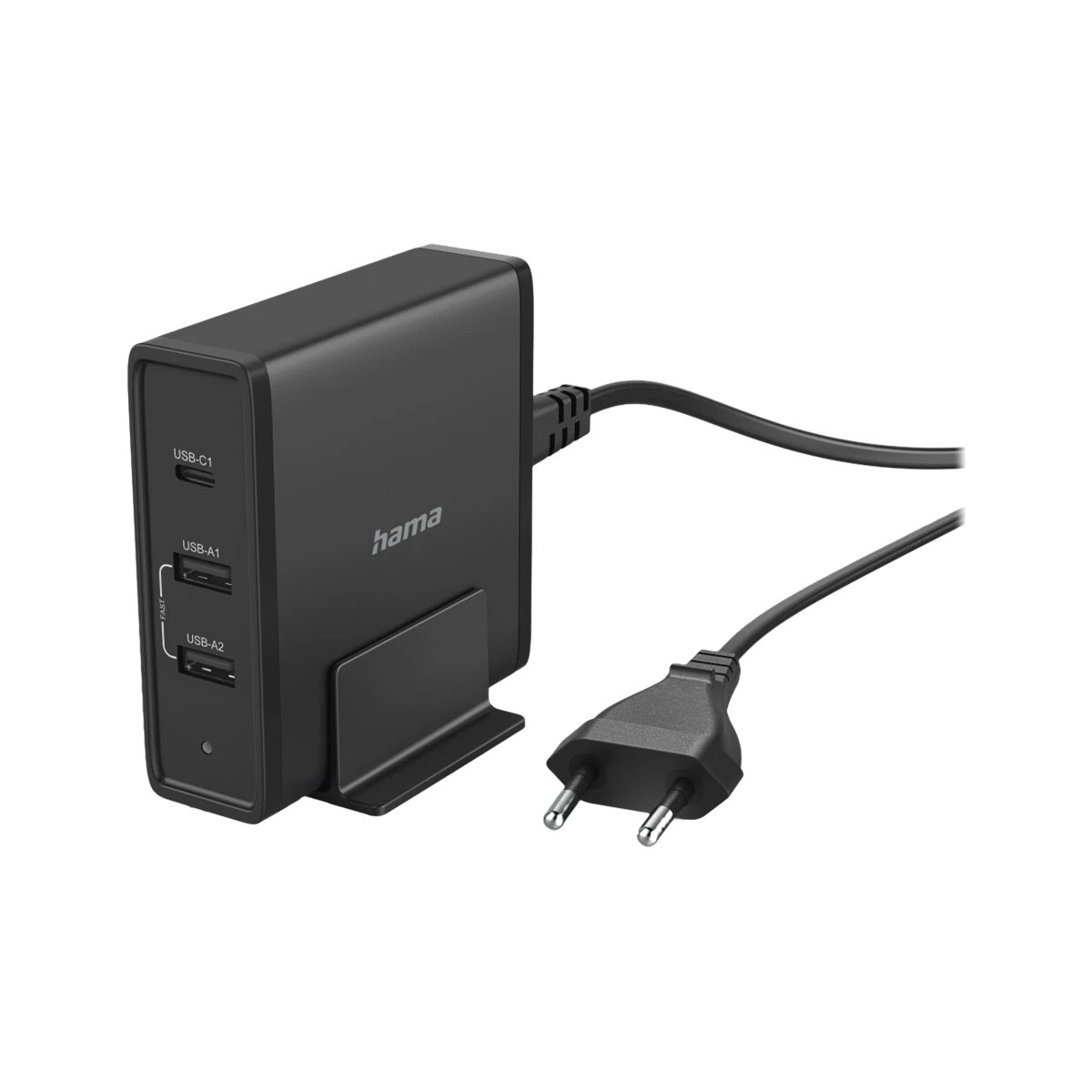 Hama Universal-USB-C-Ladestation, 3 Ports, Power Delivery (PD), 5-20V/65W