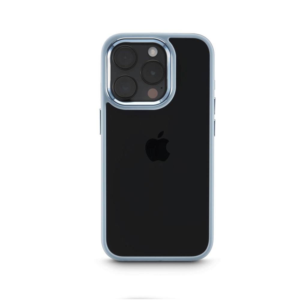 Hama Handyhülle Cam Protect für Apple iPhone 15 Pro Max durchsichtig Blau