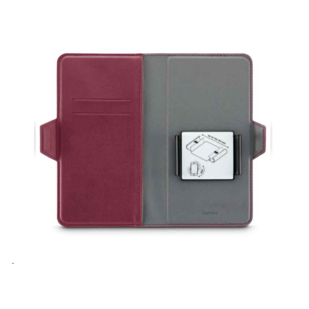 Hama Handytasche, Universal, Eco, für Handygröße 7,5 x 15,3 cm, Rot