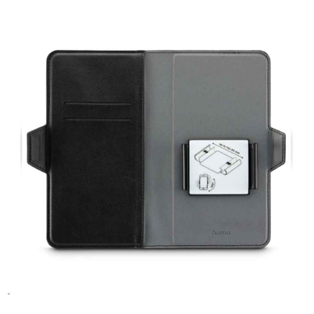 Hama Handytasche, Universal, Eco, für Handygröße 7,5 x 15,3 cm, Schwarz