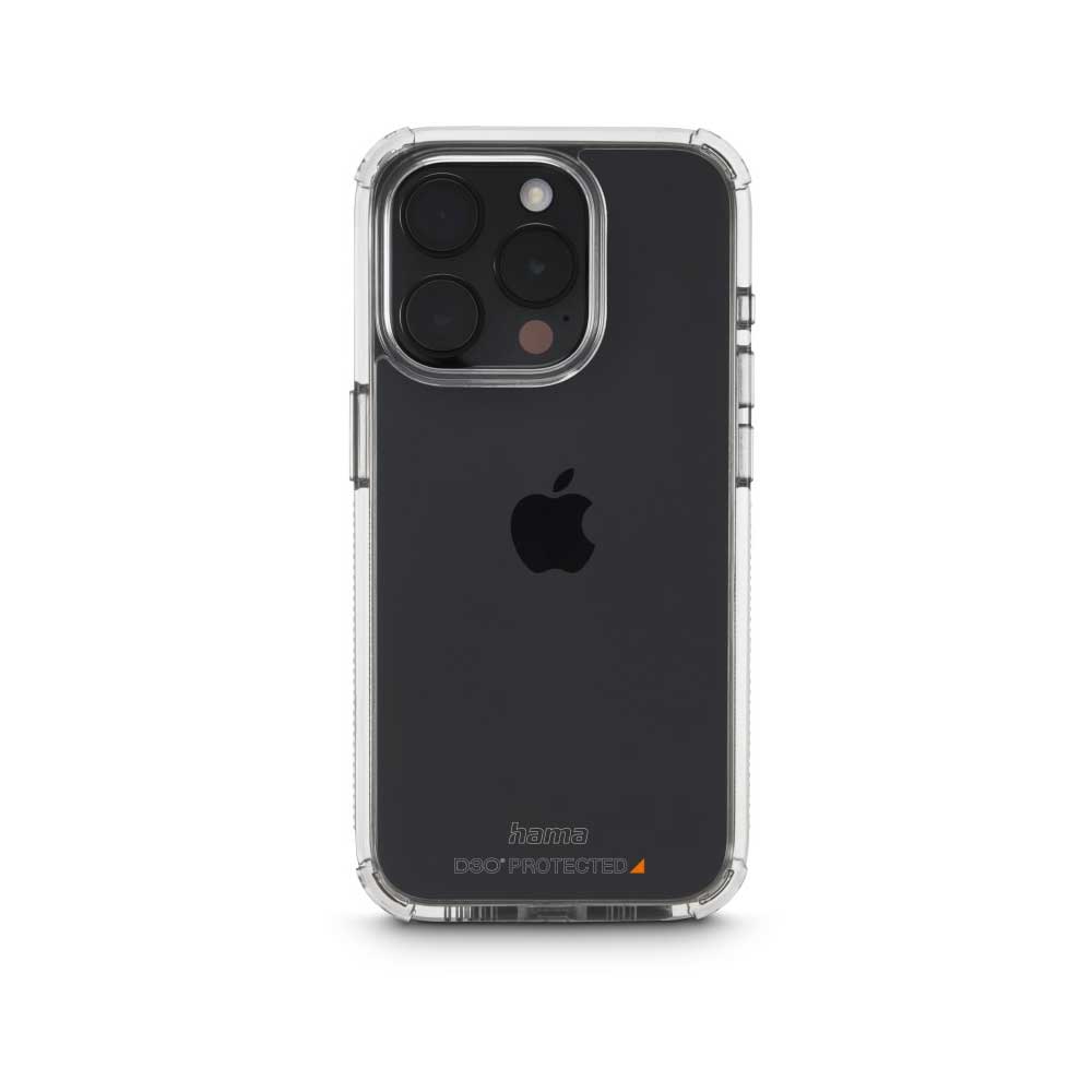 Hama Handyhülle "Extreme Protect" für Apple iPhone 15 Pro, durchsichtig