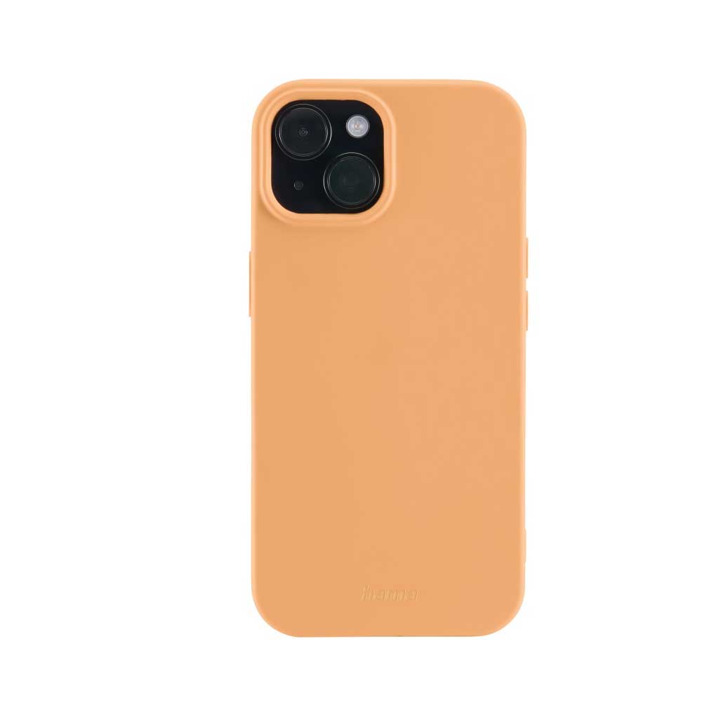 Hama Handyhülle "Fantastic Feel" für Apple iPhone 15, Orange