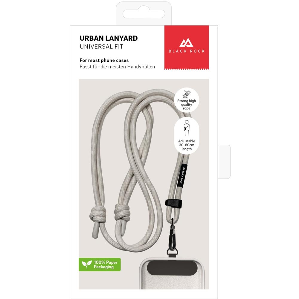 Hama Universal Lanyard für Smartphones, Altweiß