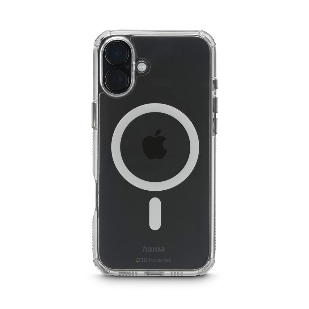 Hama Handyhülle MagCase "Extreme Protect" für Apple iPhone 16 Plus, durchsichtig