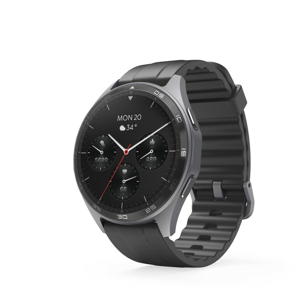 Hama Smartwatch "7010" GPS AMOLED 1.43" Anthrazit