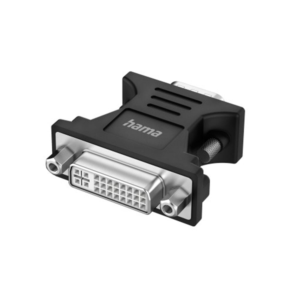 Hama Video-Adapter, VGA-Stecker - DVI-Buchse, Full-HD 1080p