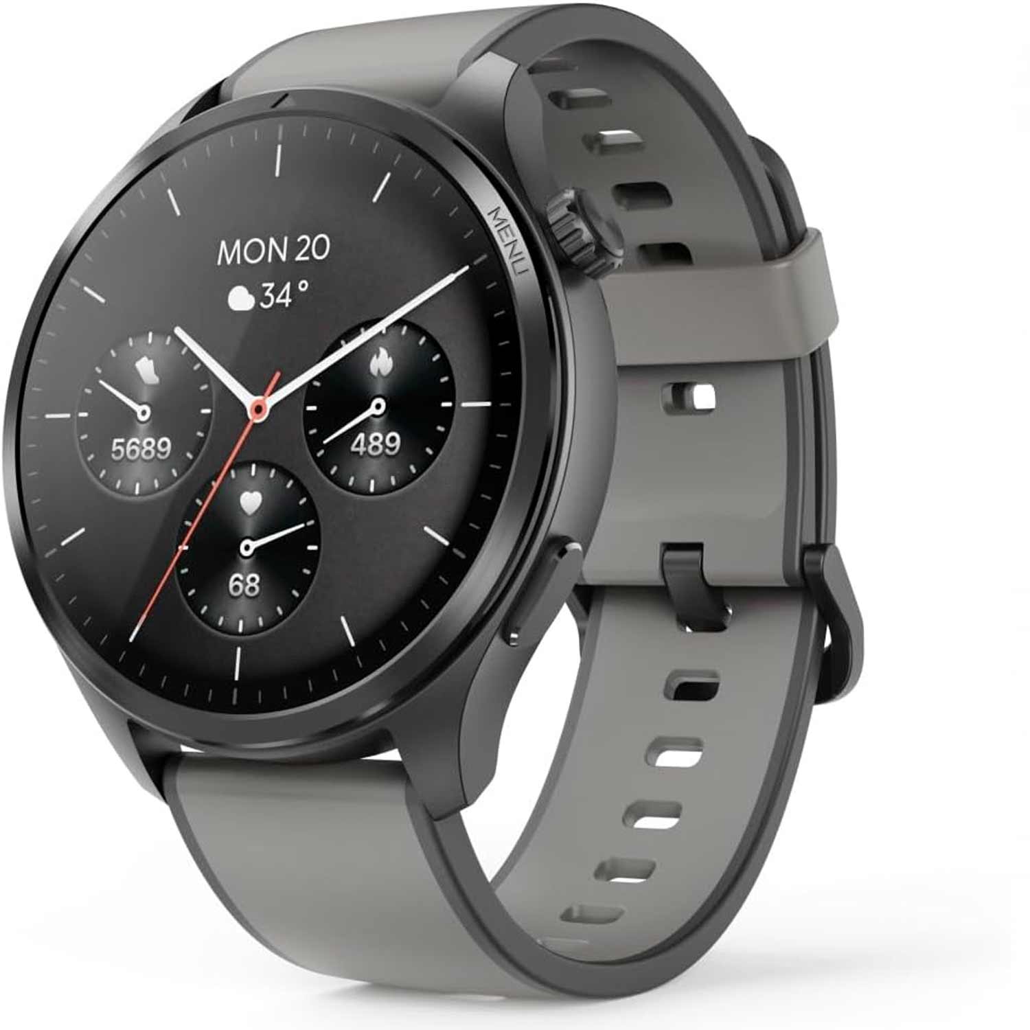 Hama Smartwatch 9000 mit GPS und Herzfrequenzmessung schwarz