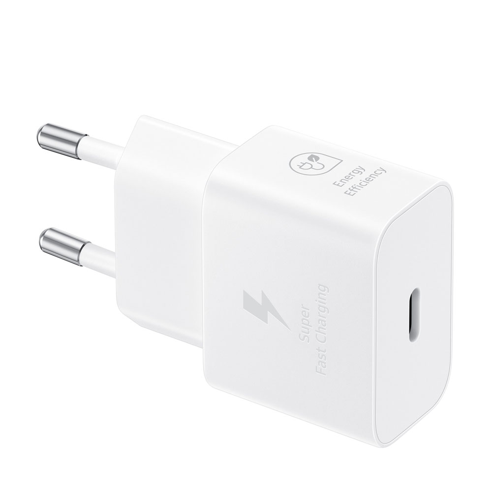 Samsung EP-T2510X Handy Ladegerät mit Schnellladefunktion USB-C weiß