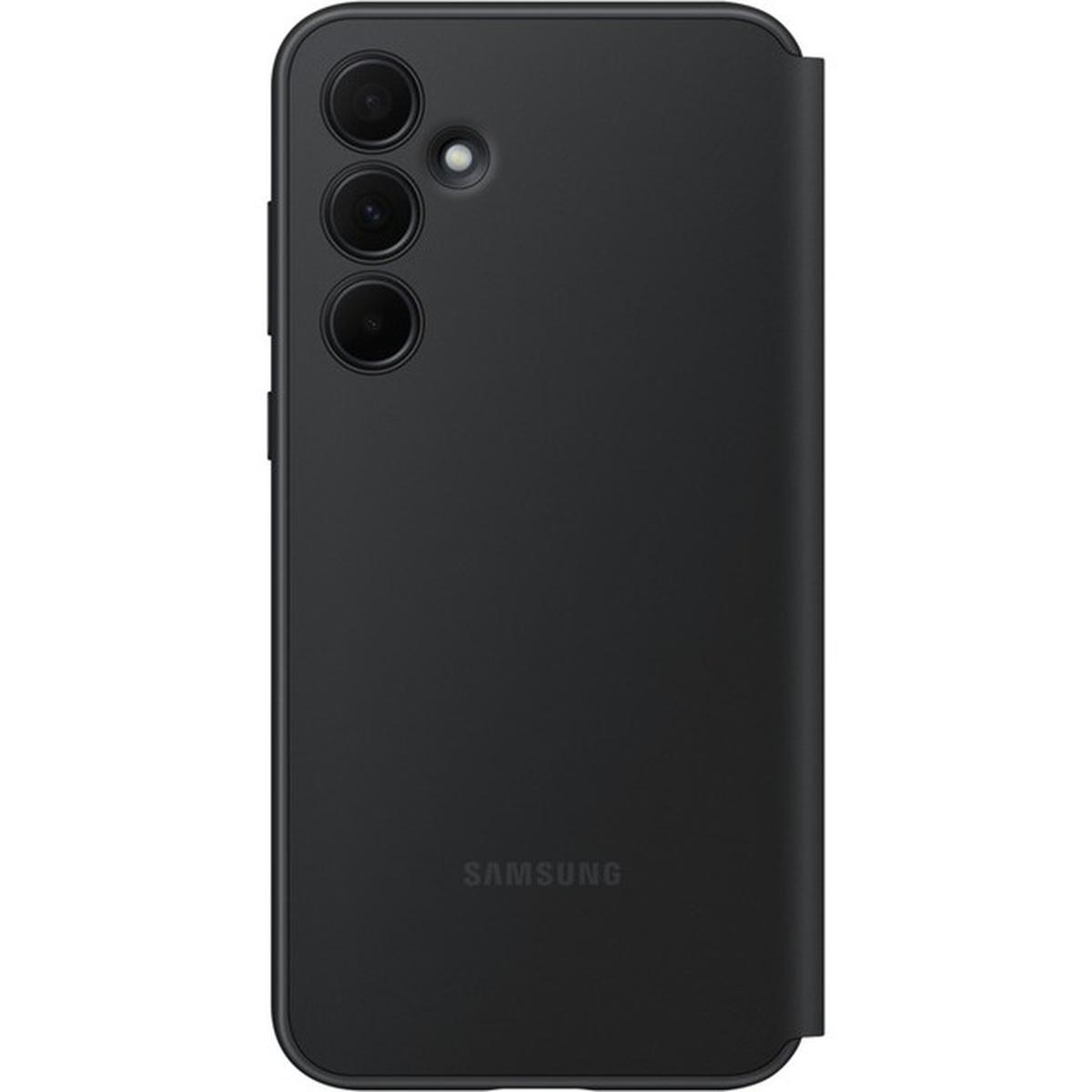 Samsung Smart View Wallet Smartphone Case EF-ZA356 für das Galaxy A35 5G schwarz