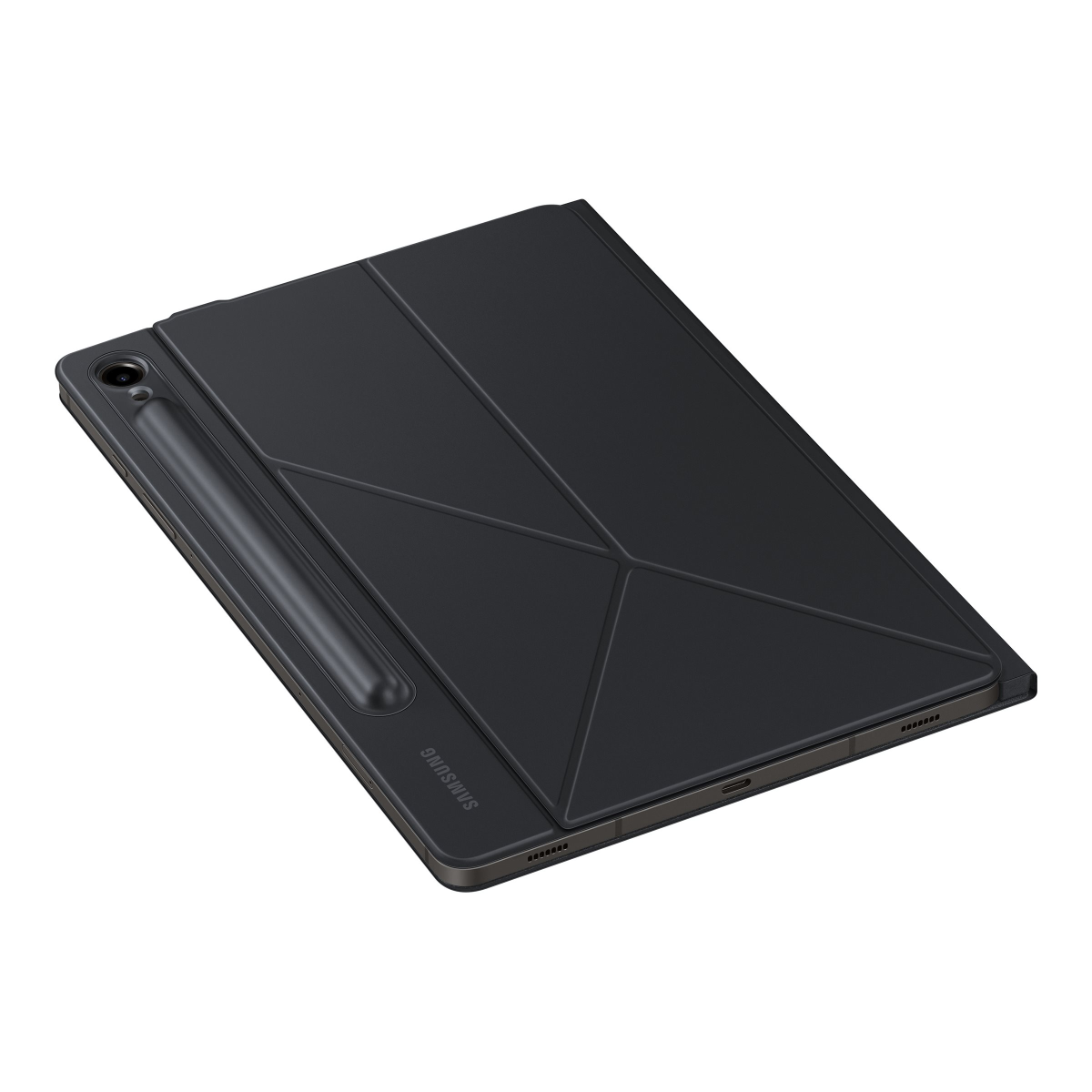 Samsung Smart Book Cover für Galaxy Tab S9 / S9 FE schwarz