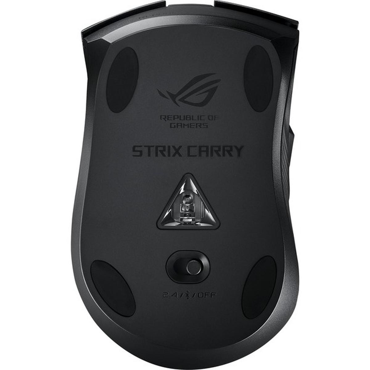 Asus ROG Strix Carry kabellose optische Gaming-Maus schwarz