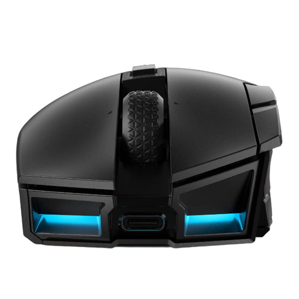 Corsair DARKSTAR RGB WIRELESS MMO Gaming-Maus schwarz