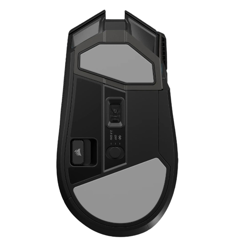 Corsair DARKSTAR RGB WIRELESS MMO Gaming-Maus schwarz