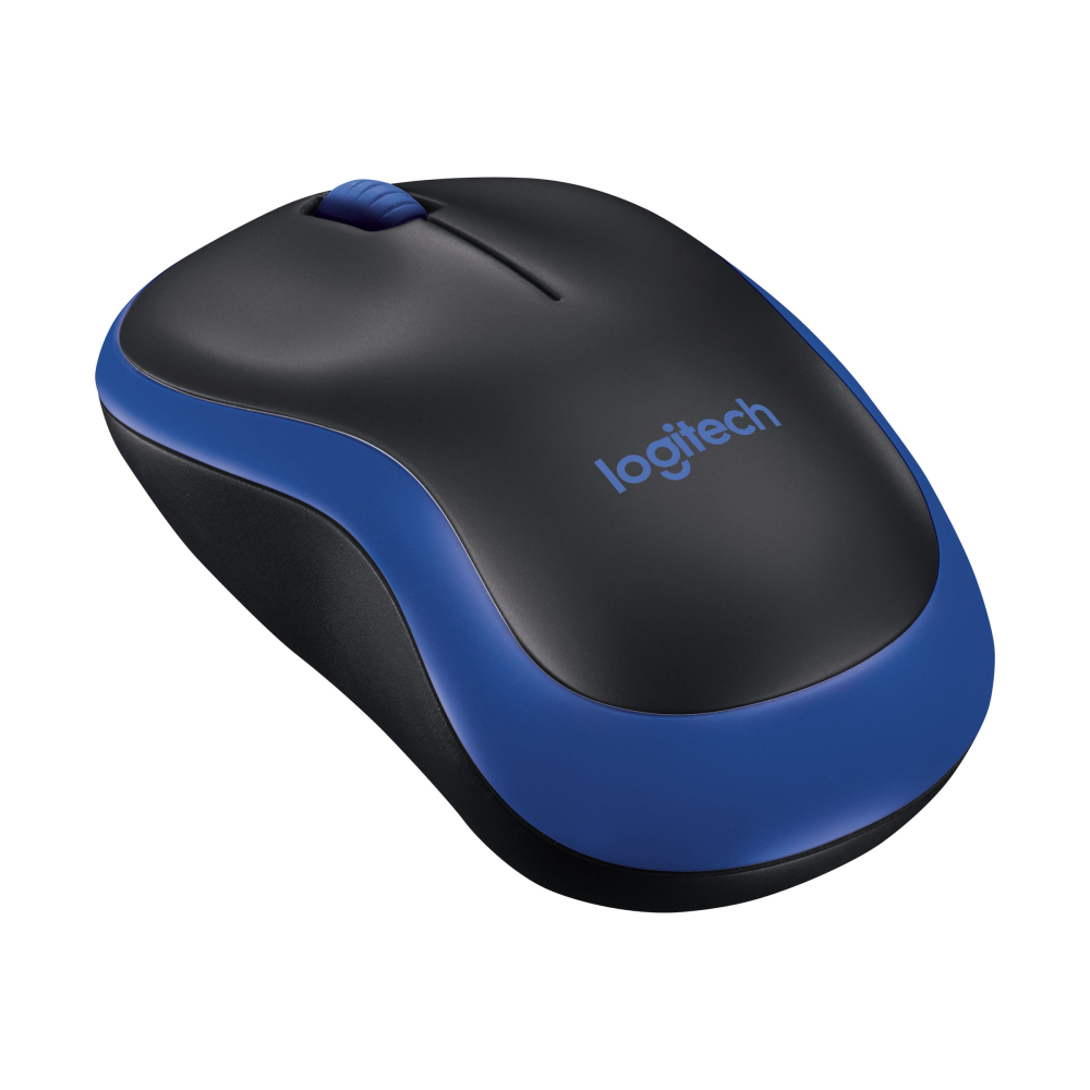 Logitech M185 Kabellose Maus blau