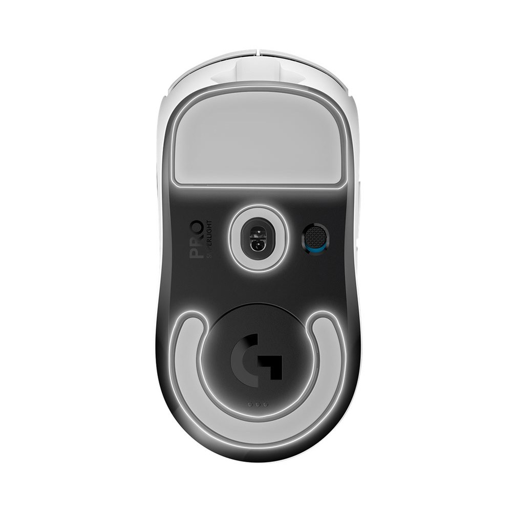 Logitech G PRO X SUPERLIGHT kabellose Gaming-Maus mit HERO 25K Sensor weiß