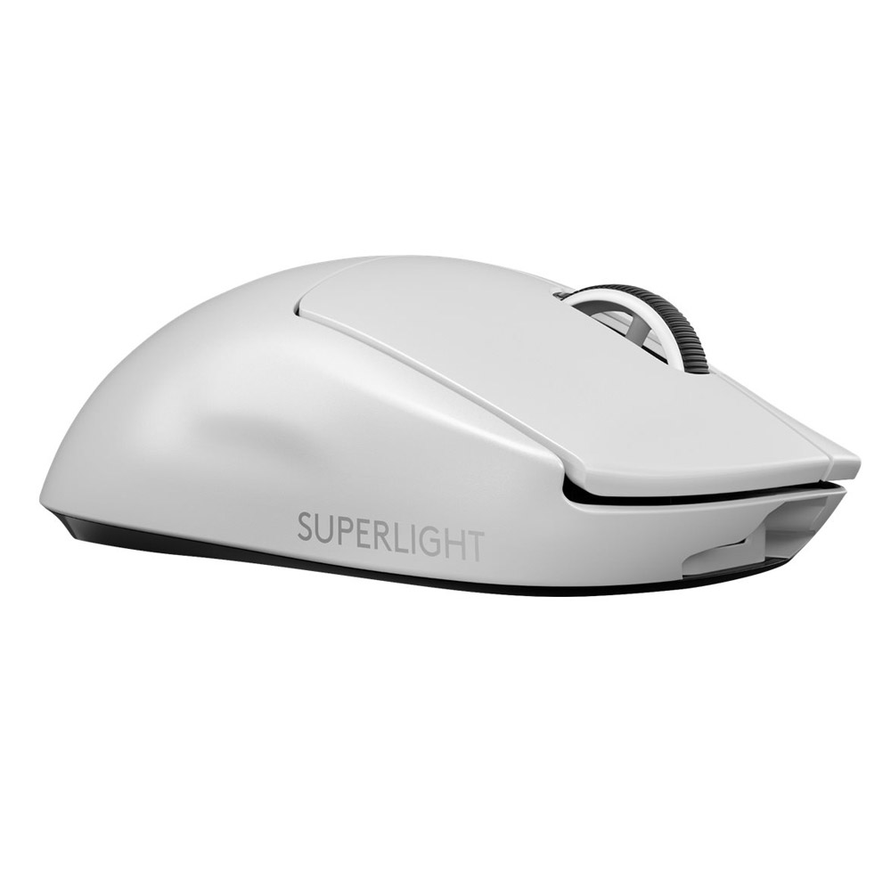 Logitech G PRO X SUPERLIGHT kabellose Gaming-Maus mit HERO 25K Sensor weiß