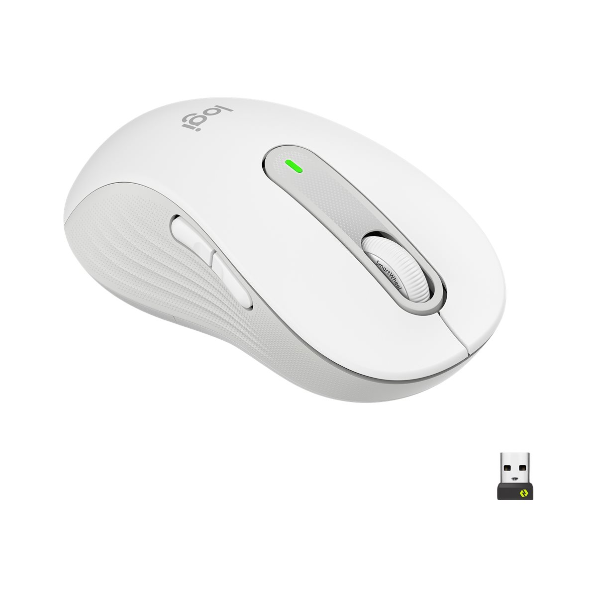 Logitech Signature M650 L Kabellose Maus weiß