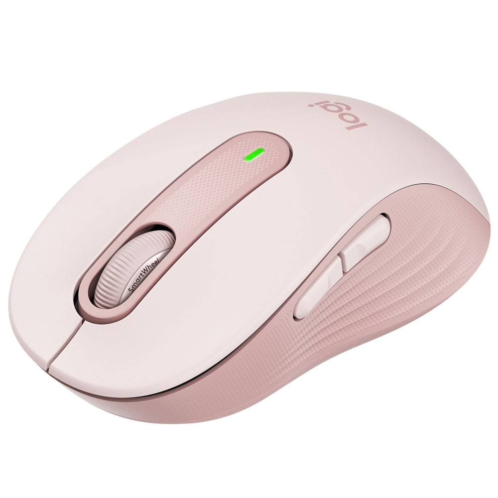 Logitech Signature M650 Kabellose Maus rosa