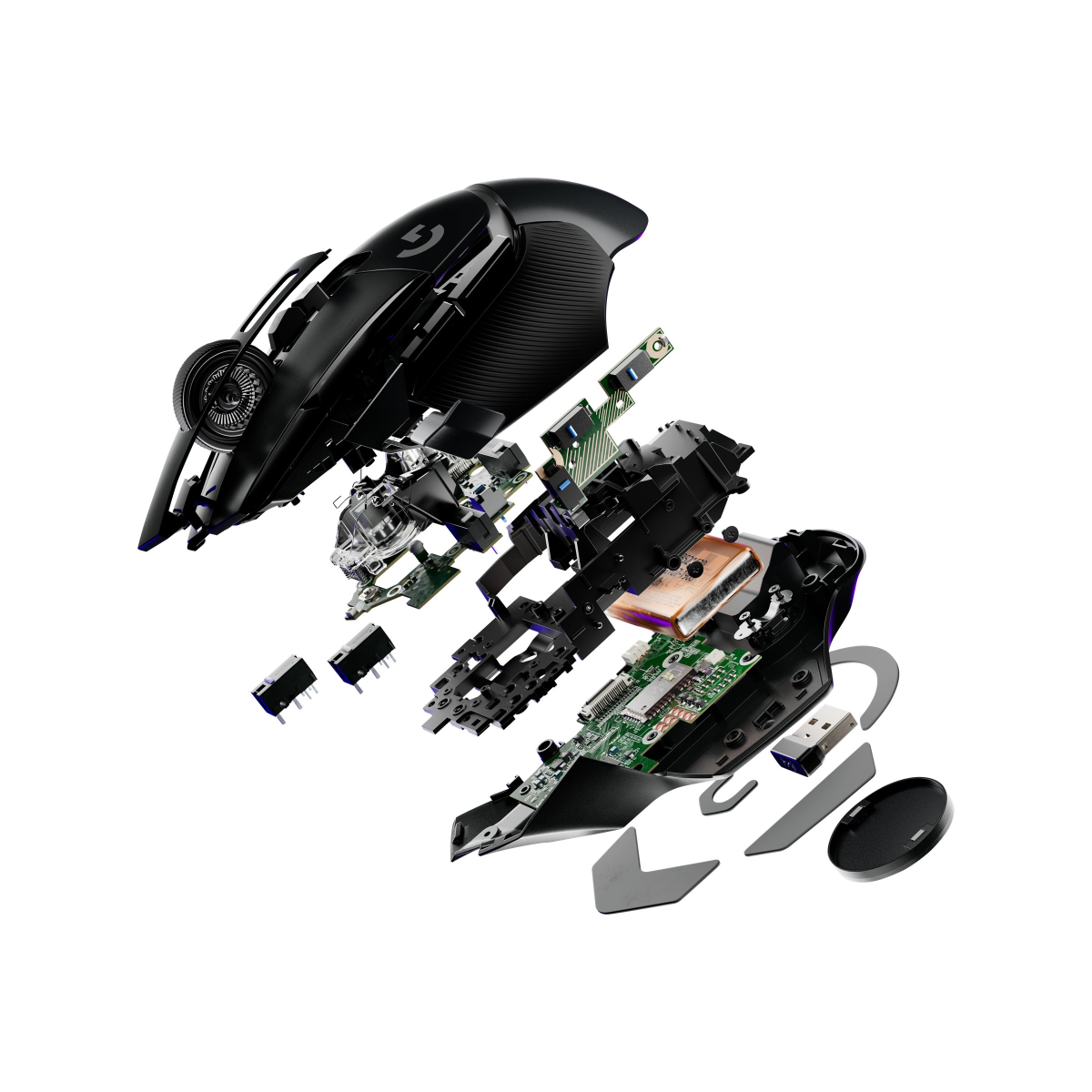 Logitech G502 X Gaming-Maus schwarz