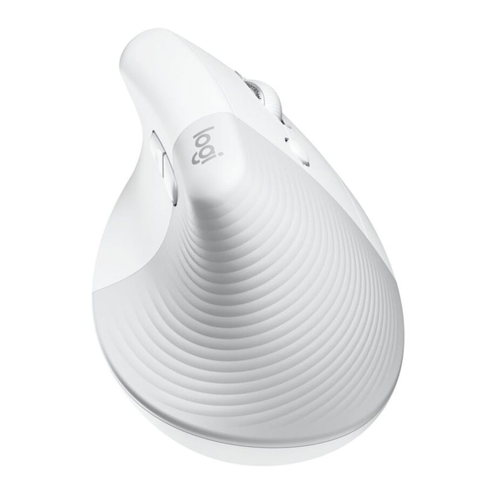 Logitech Lift Business Ergonomic-Maus weiß