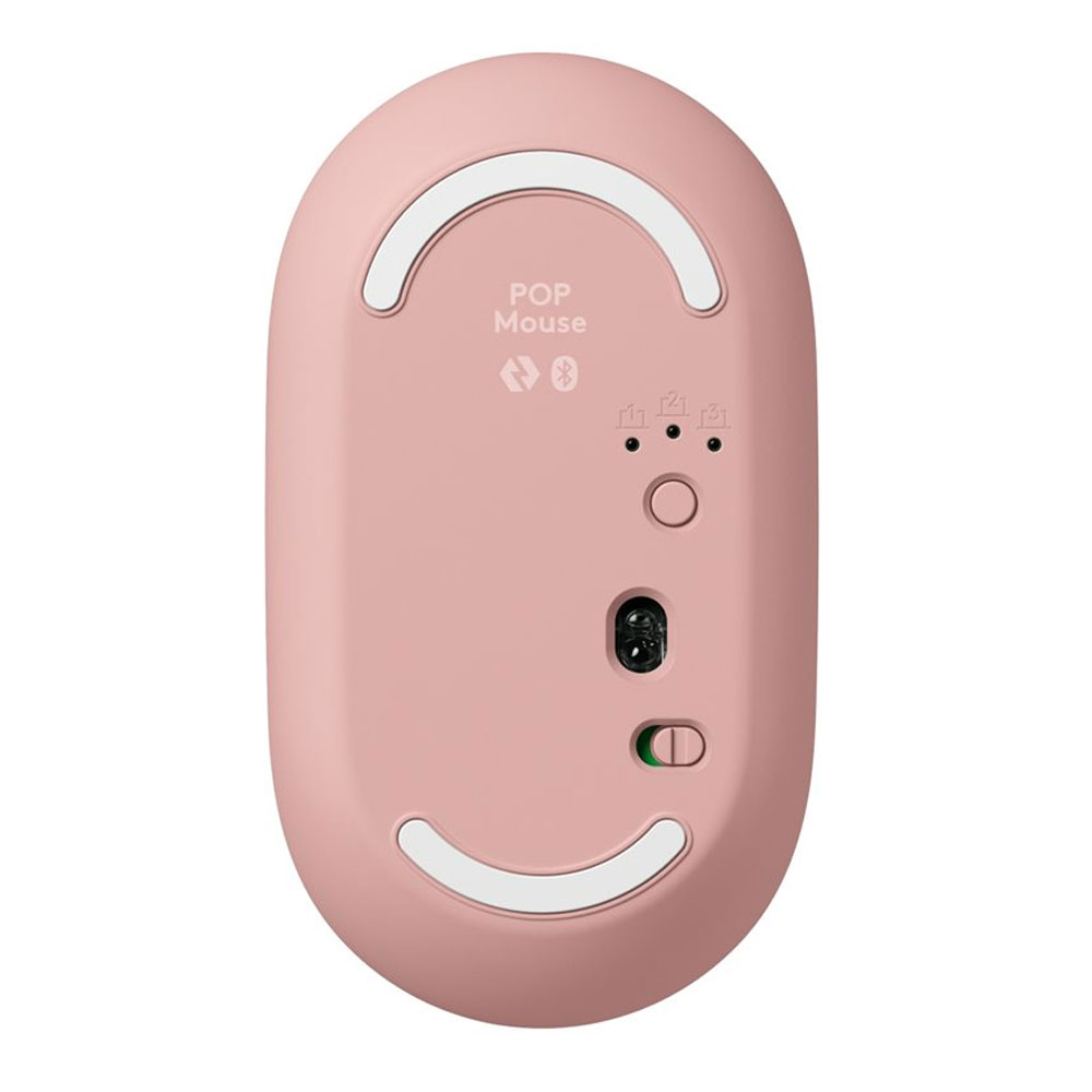 Logitech POP Mouse Bluetooth-Maus rosa