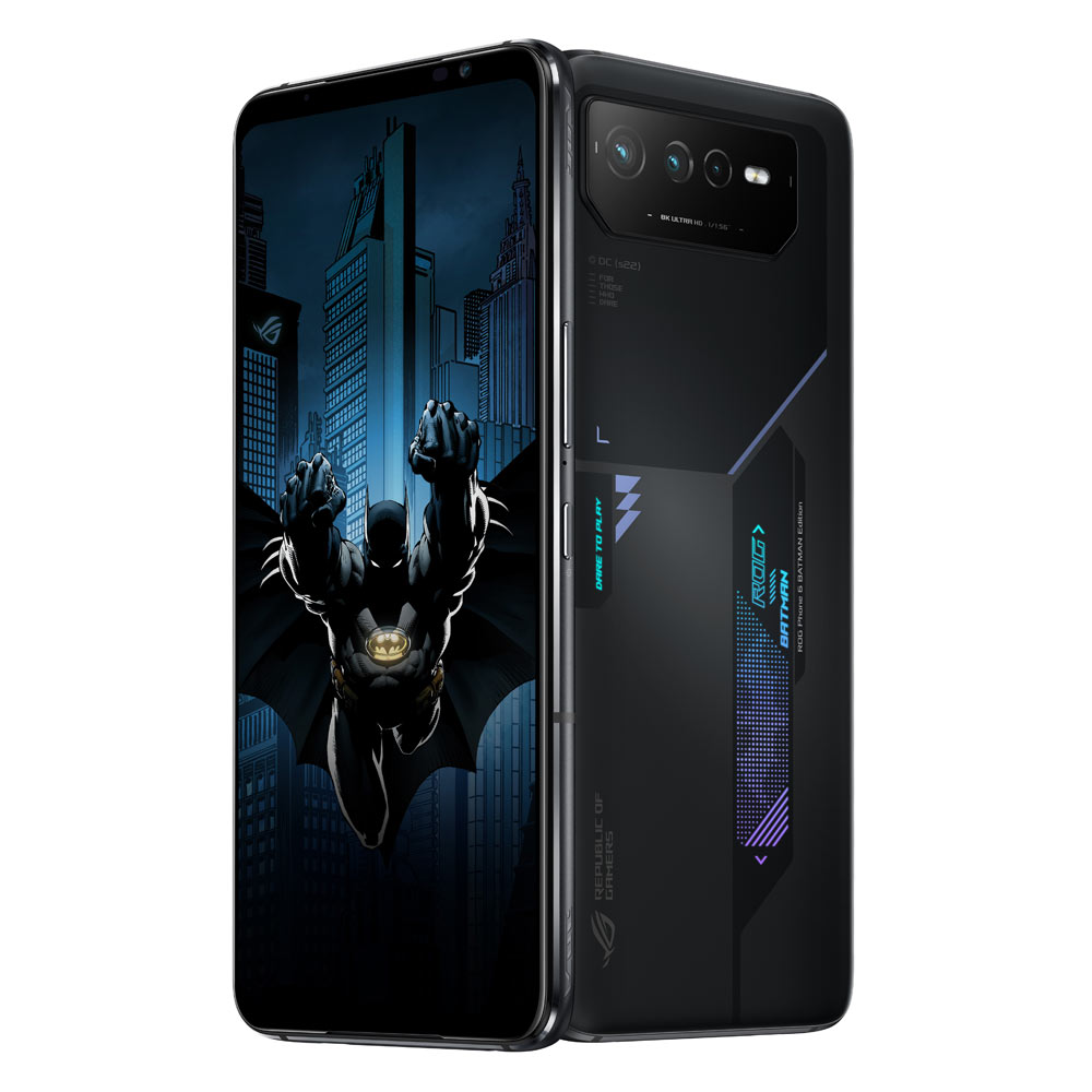 Asus ROG Phone 6 Batman Edition 256GB 5G Smartphone night black (Verpackung geöffnet)