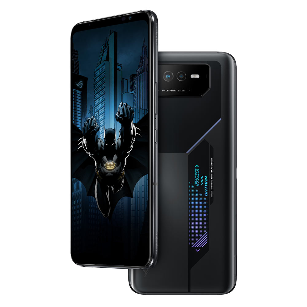 Asus ROG Phone 6 Batman Edition 256GB 5G Smartphone night black (Verpackung geöffnet)