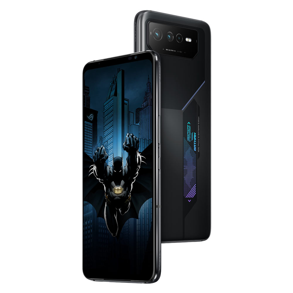 Asus ROG Phone 6 Batman Edition 256GB 5G Smartphone night black (Verpackung geöffnet)