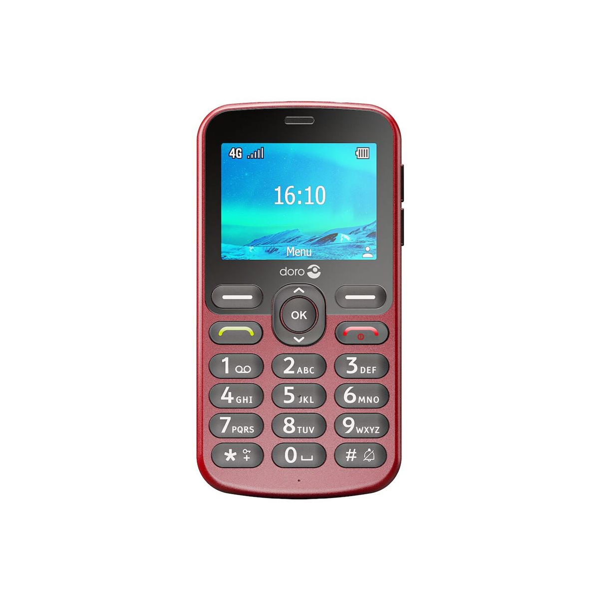 Doro 1880 Seniorenhandy rot