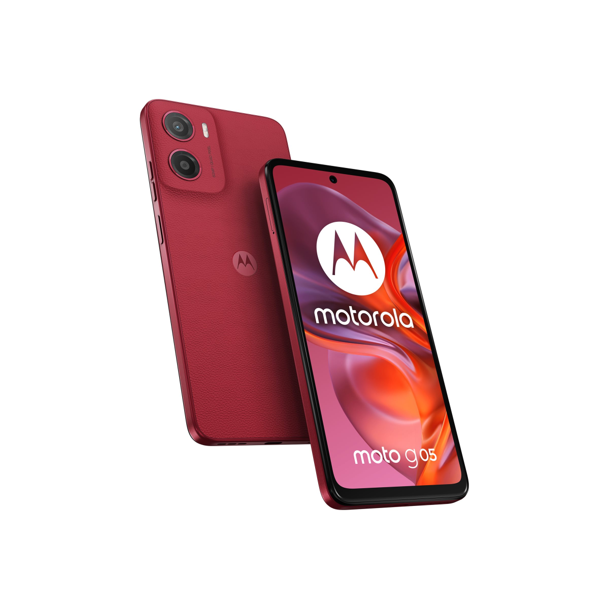 Motorola Moto G05 64GB Smartphone plum red
