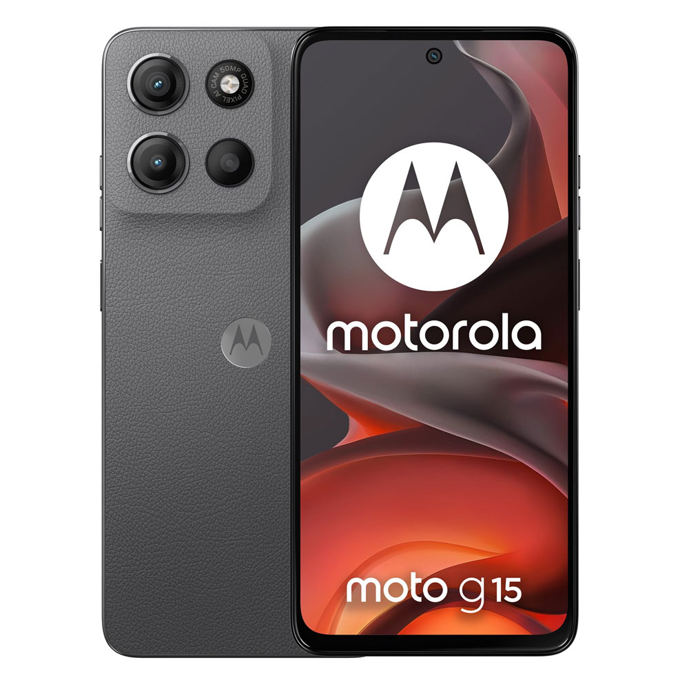 Motorola Moto G15 128GB Smartphone gravity grey