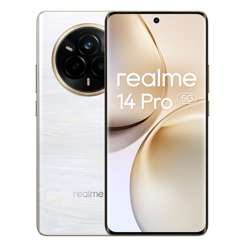 Realme 14 Pro 256GB Smartphone pearl white