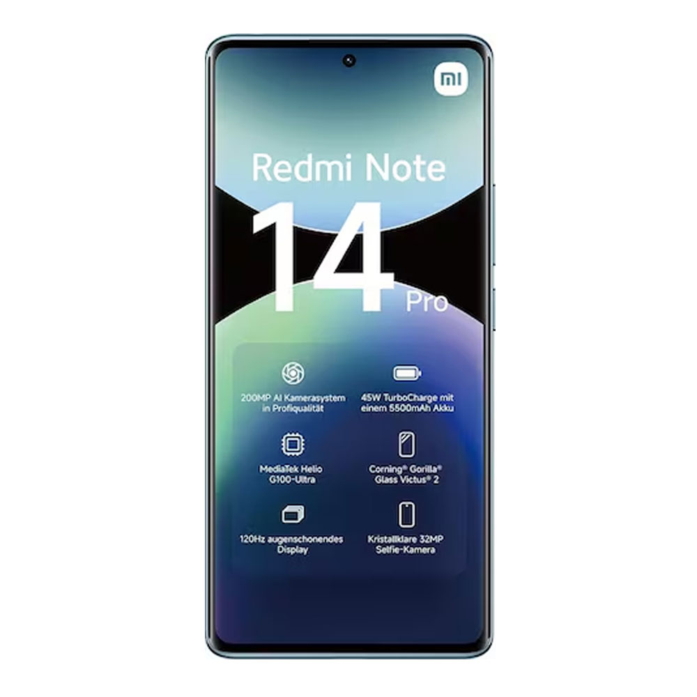 Xiaomi Redmi Note 14 Pro 4G Smartphone ocean blue