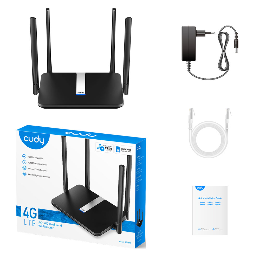 Cudy LT500 4G LTE Mesh-Router
