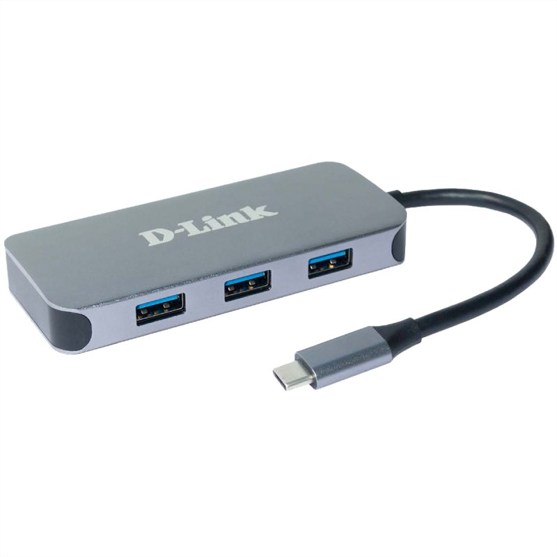 D-Link DUB-2335 6-in-1 USB-C Hub mit Power Delivery