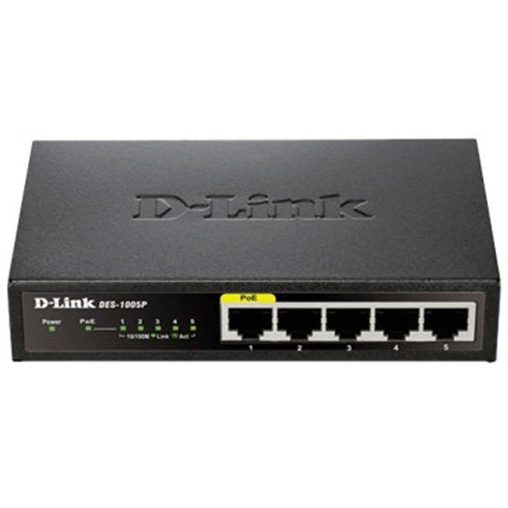 D-Link DES-1005P/E Switch