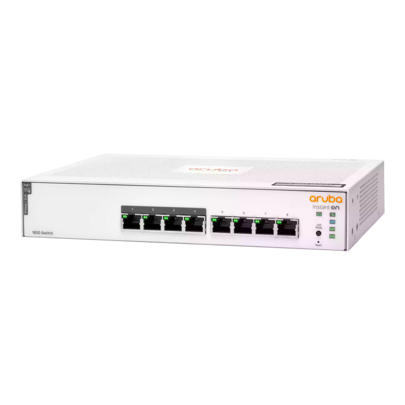 HPE Switch Instant On 1830 8G 4p Class4 PoE 65W (JL811A#ABB)