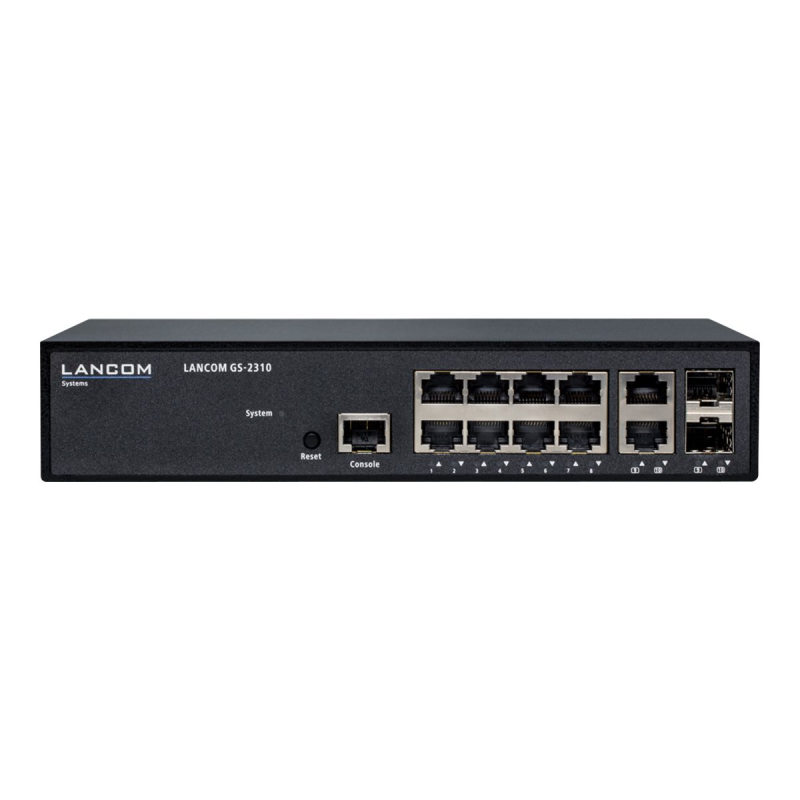 LANCOM GS-2310 Managed Layer-2-Switch mit 10 Ports