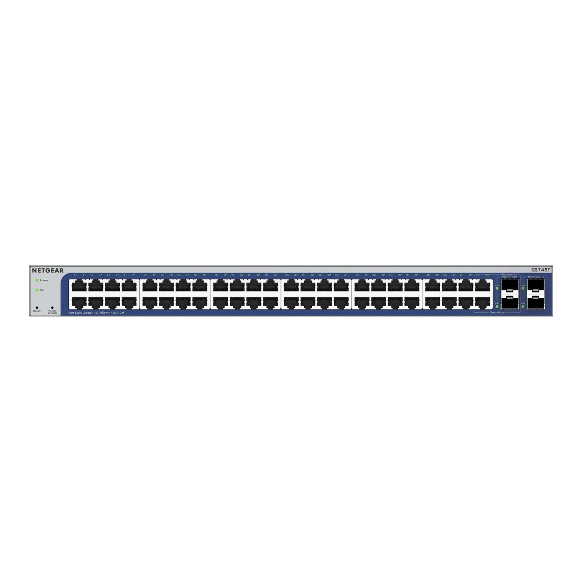 Netgear GS748T 48-Port Gigabit Smart Switch