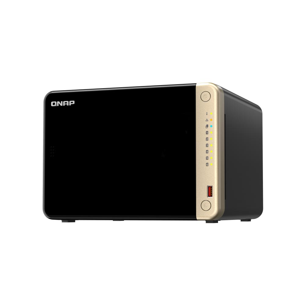 QNAP TS-664-8G 6-Bay, PCIe Gen3, 2.5GbE Tower NAS