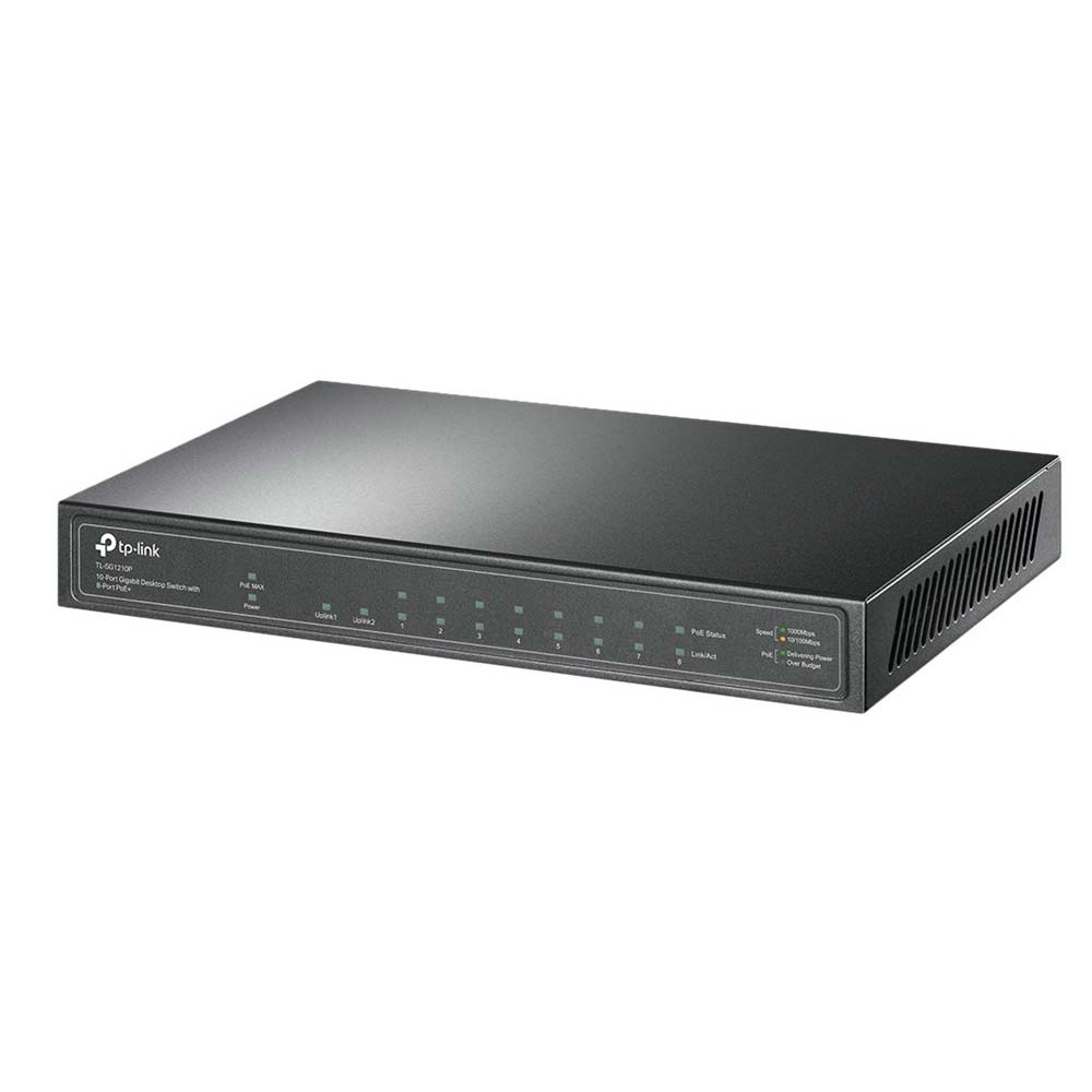 TP-Link TL-SG1210P 10 Port Gigabit PoE LAN Switch