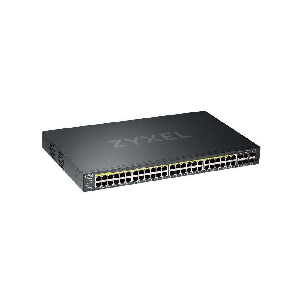 Zyxel Gigabit Ethernet Layer 2 Managed PoE+ Switch mit 44 Ports
