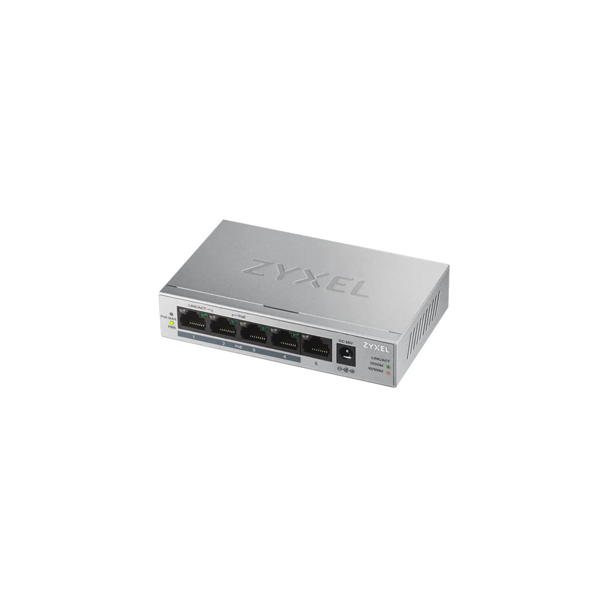 Zyxel GS1005HP Gigabit PoE+ Switch 5-Port