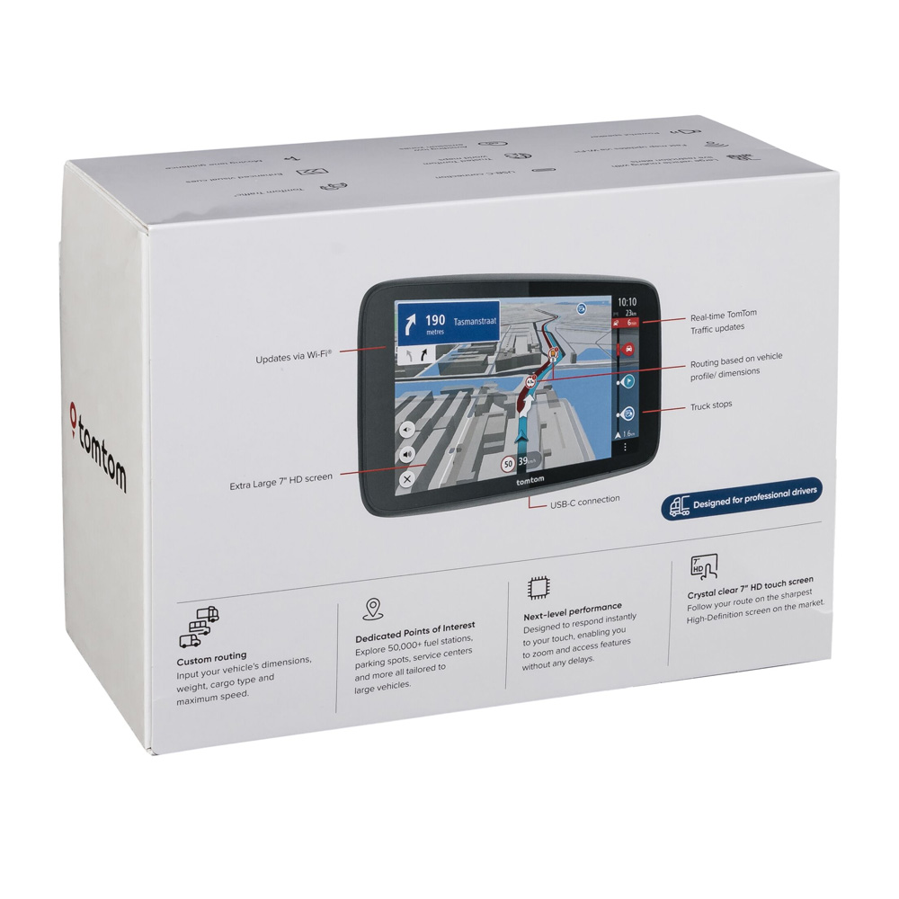 TomTom Go Expert Plus EU 7'' LKW/Trucker Navi