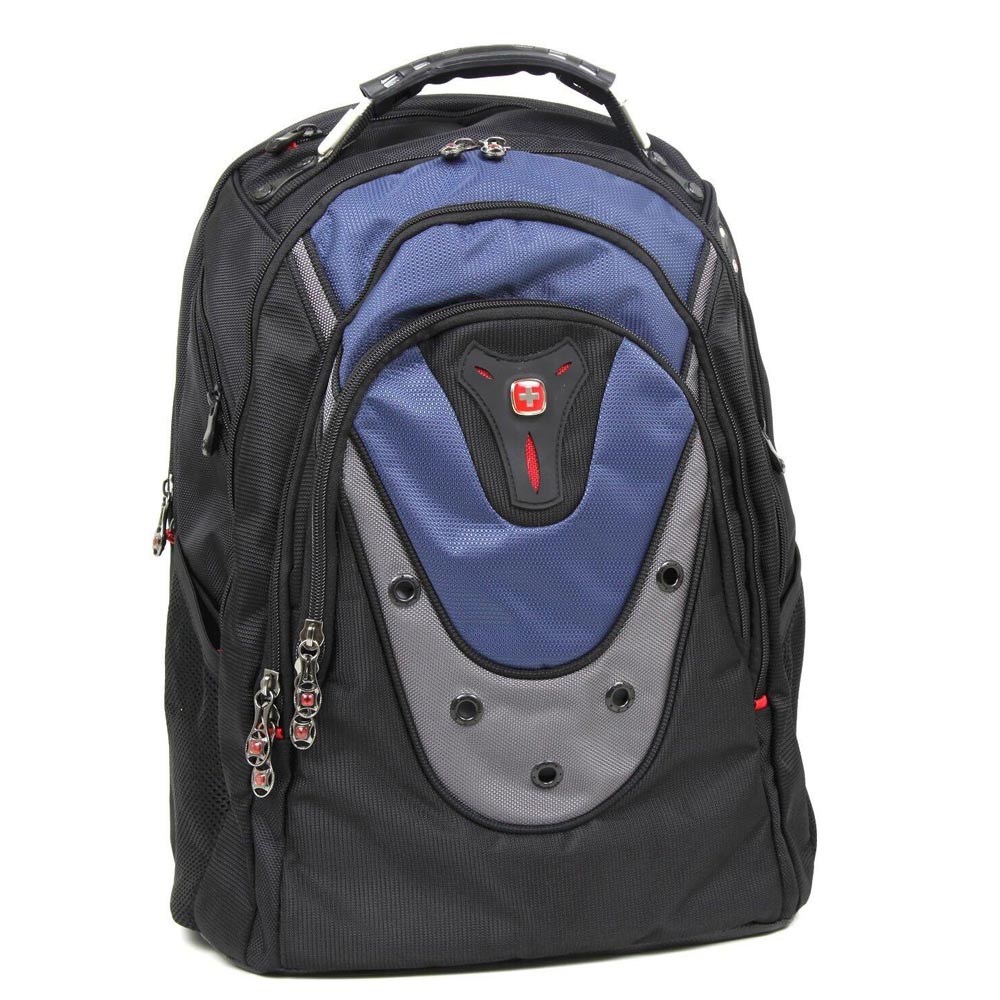 Wenger Ibex Rucksack 17,3" blau/schwarz