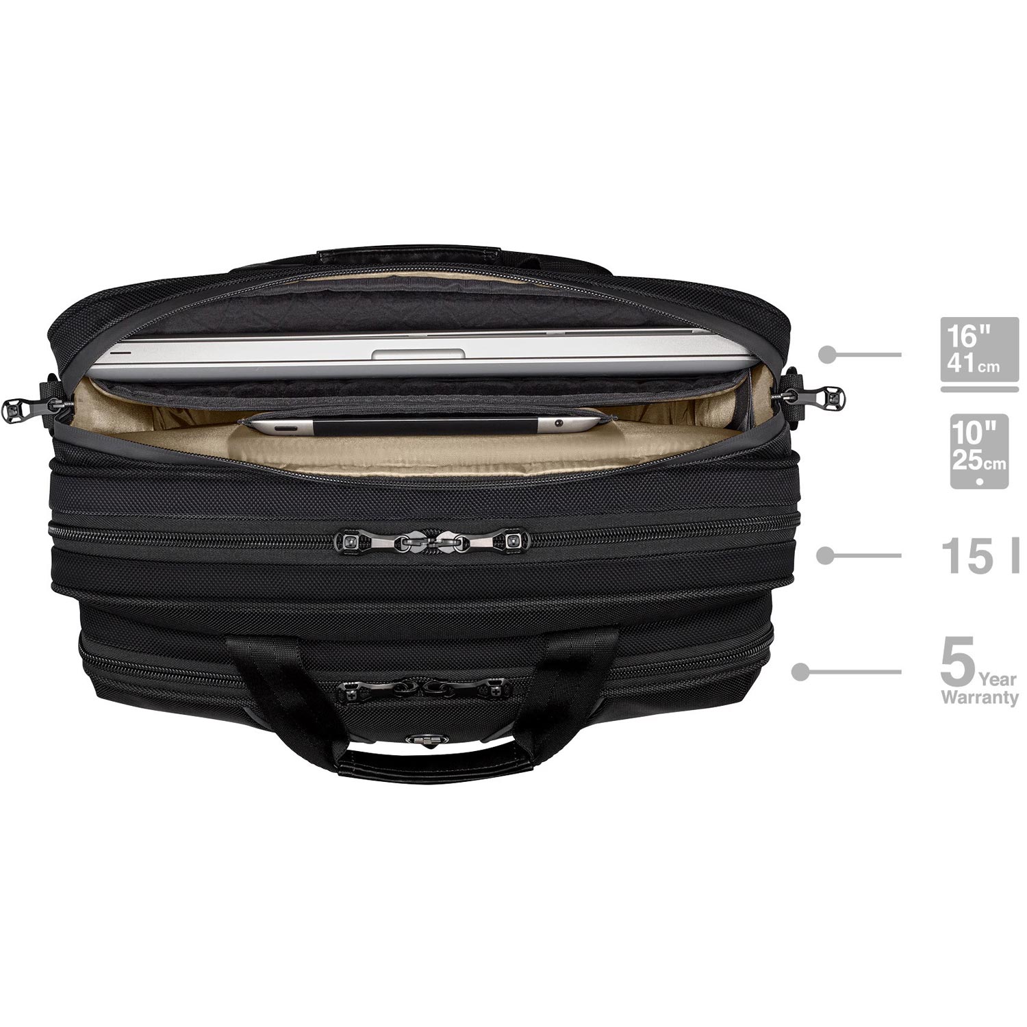 Wenger Legacy Black Series 653630 Laptop-Tasche schwarz